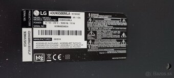 Televízor LG 43UK6500MLA - 3