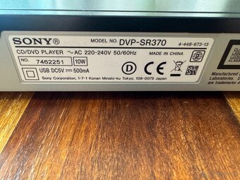 Sony DVD prehrávač + HDMI prevodník – top stav - 3