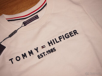 Tommy Hilfiger dámska biela mikina - 3