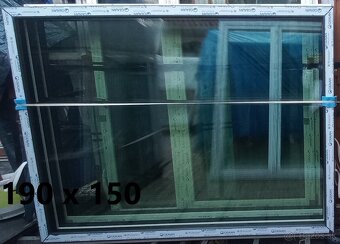 Fixi 143 x143, 190x150 ,167x242 ,227x77, antracit trojsklo - 3