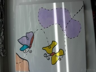 5€ vlastnoručne namaľované TRNAVA - 3