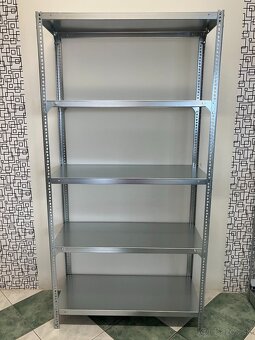 Kvalitné pozinkované kovové regály - 3