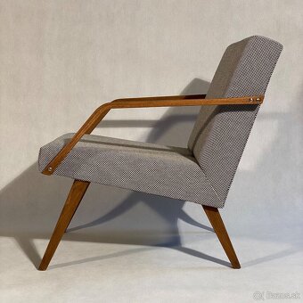 Retro kreslo Mier Topoľčany - 3