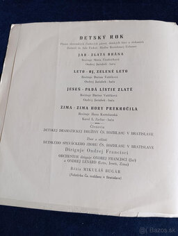 LP platne detské - 3