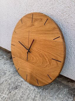 Dubové hodiny 50cm - 3