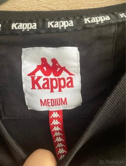 Kappa crop mikina M – pásiky na rukávoch, top stav - 3