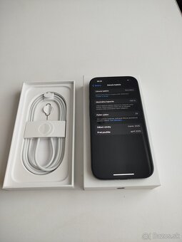 Iphone 16 black 256 GB, záruka 2 roky - 3