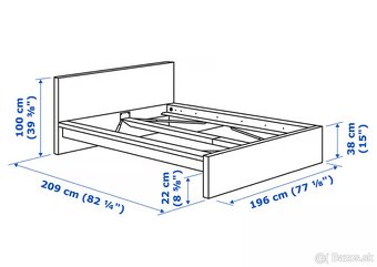 Postel Malm Ikea - 3