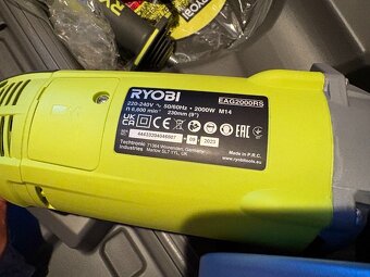 Uhlová brúska RYOBI EAG2000RS, 2000 W, 230 mm - 3