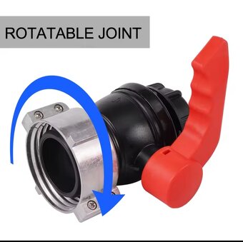 IBC ventil 62mm - 3