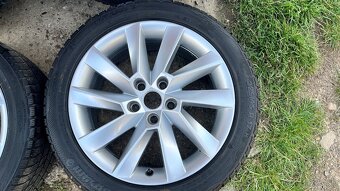 Zimná sada 5x112 r17 skoda vw group - 3