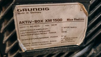GRUNDIG aktívne reprosústavy XM-1500 - 3