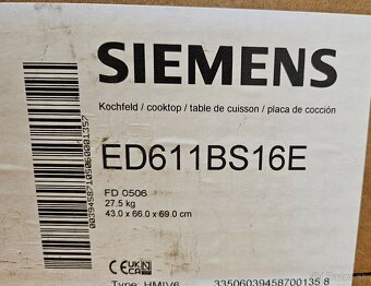 Varná doska indukčná Siemens - 3