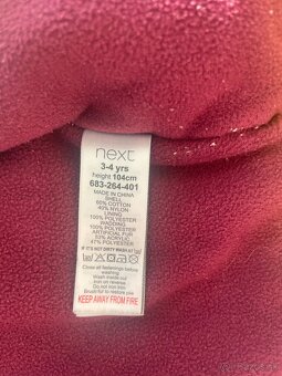 Zimna bunda Next, vel 104 - 3