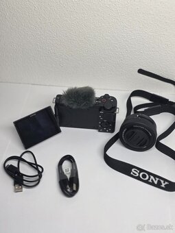 Predám stream/vlog set v záruke (Sony ZV-E10, Viltrox,...) - 3