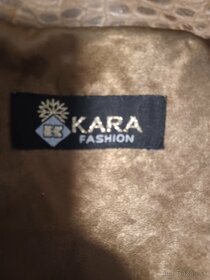 Dámska bunda z pravej hadej kože Kara Fashion - 3