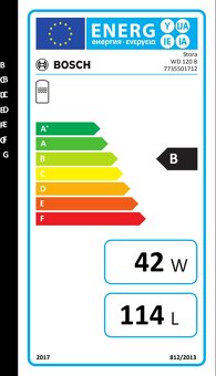Zásobník BOSCH WD 120 B nepriamoohrevný, teplej vody 120 l - 3