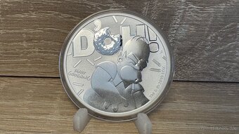 Homer Simpson 1 oz 2019 strieborná minca - 3