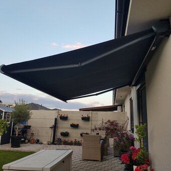 Predám elektrickú markízu s led ovládanim - 3