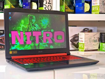 Herný notebook ACER NITRO | ZÁRUKA | GTX 1050 | 16GB | SSD - 3