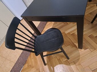 Predám rozkladací jedálenský stôl IKEA s 2 stoličkami - 3
