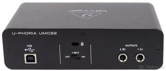 Behringer U-phoria UMC 22 Zvukova karta - 3