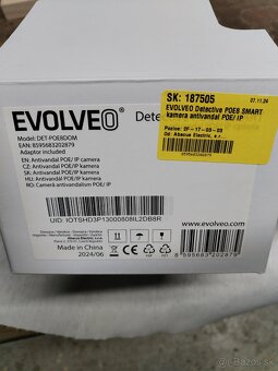 EVOLVEO Detective POE8 SMART, kamera antivandal - 3