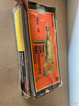 Ručná vŕtačka CELMA Prcb llD retro nová nepoužitá - 3