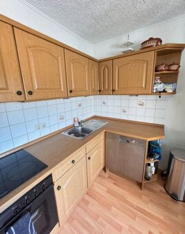 Kuchyně do L-ka dub masiv se spotřebiči,5324 - 3