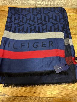 Unisex modry sal T novy - 3