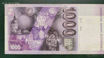 Bankovky 1000 Sk, 4 rôzne ročníky - 3