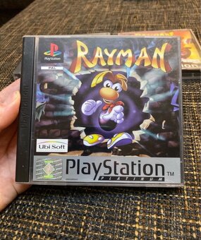PlayStation 1 3x Rayman (Rayman, Rayman 2, Rayman Rush) PS1 - 3