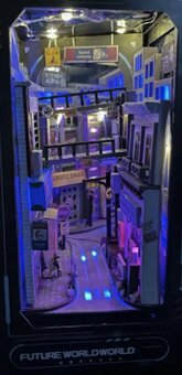 Book nook - kyber mesto - 3