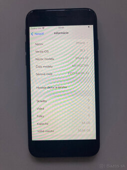 Predám IPhone SE 2020 64 GB - 3
