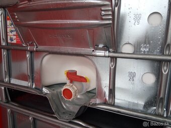 Predám oplechované 1000L ibc kontajnery na vodu - 3
