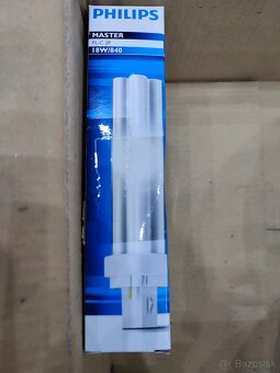Predám žiarivky Philips PL-C 18W/840/4P - 3