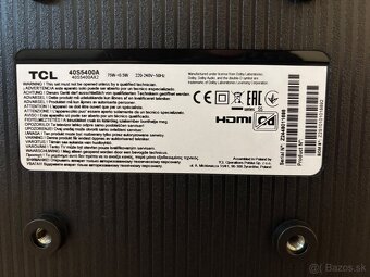 TCL 40S5400A, 40" (100cm) - 3