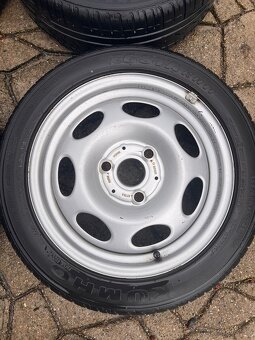 3x112 R15 Plechové disky Smart Fortwo / zachovalé - 3