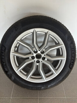 BMW X5 – 19" hliníkové disky ako nové, s použitými zimnými - 3