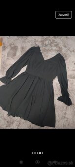 Čierne elegantné šaty - 3