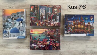 Nové puzzle 1000ks zabalené - 3