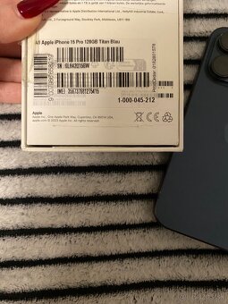 iPhone 15 Pro – modrý, 128 GB - 3