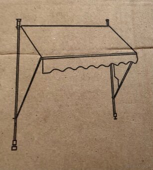 Vysúvacia markíza 120x250cm - 3