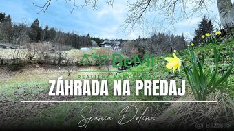Záhrada s chatkou, 2202 m2 Špania Dolina - 3