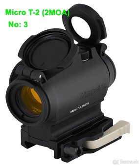 Aimpoint - kolimátory (Micro T-2 a CompM5s) - 3