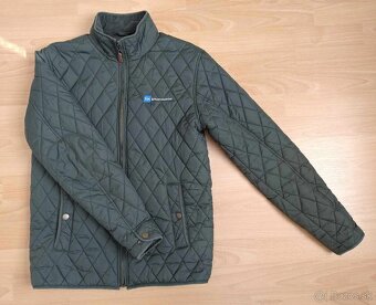 Mužská zelená prešívaná vetrovka (Richmond Tee Jays) - 3