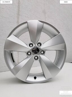 Org Škoda Kodiaq 6,5X17 ET38 5X112 Silber 1225 - 3