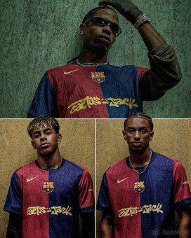 🔥 Limitovaný dres FC Barcelona x Travis Scott x Nike - 3