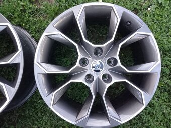 18"5x112 ET 51 Škoda Octavia III hliníkové disky - 3