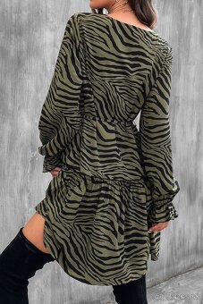 Dámske šaty Savana Green, veľ. L - 3